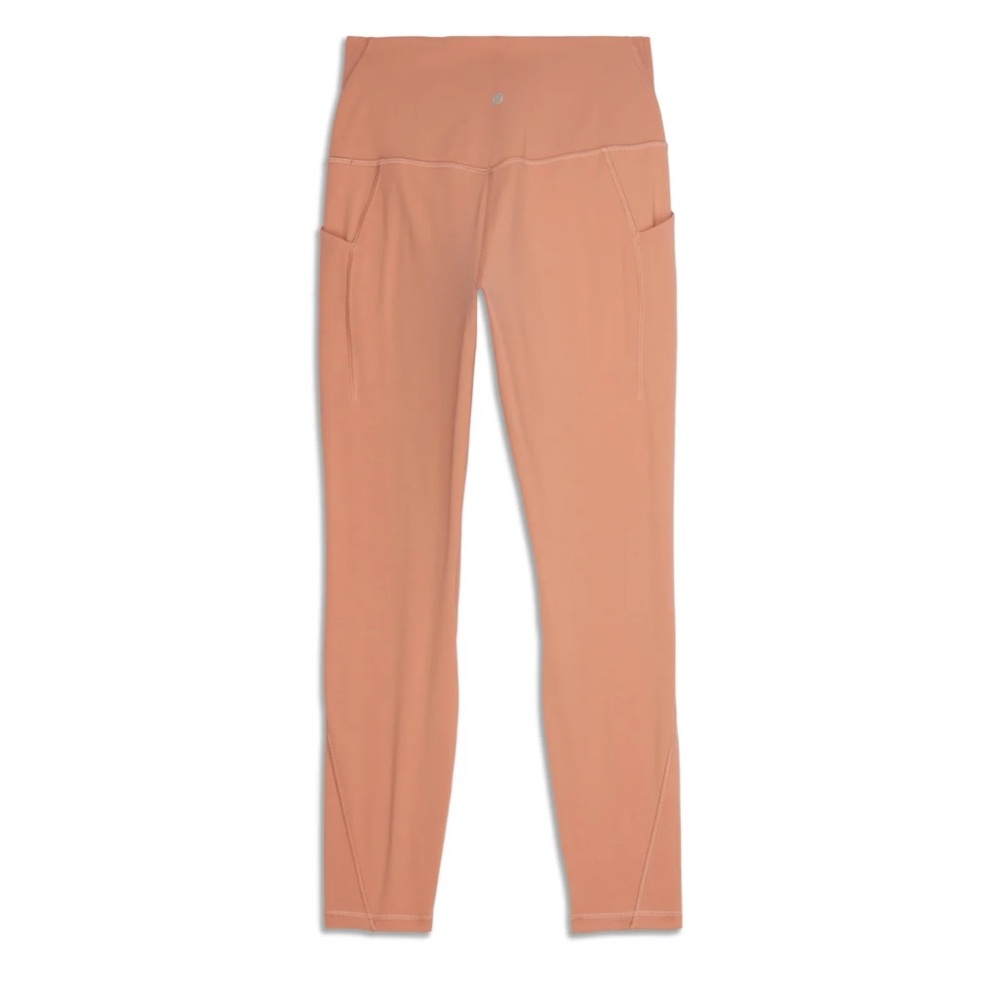 Peach High-Waisted Leggings
